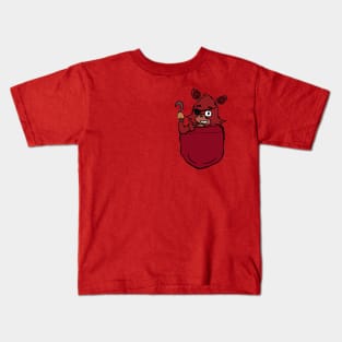 Foxy Pocket - FNAF Pockets Kids T-Shirt